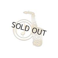 Music marker　サックス　ハニーゴールド　◇ゆうパケット発送可