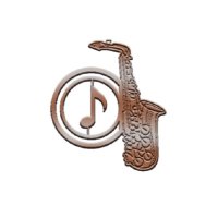 Music marker　サックス　メイプルブラウン　◇ゆうパケット発送可