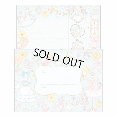 画像1: たけいみき　レターセット　くるみ割り人形　※在庫限り　※ご購入1個につき48ポイント付与(会員登録要)　◇ゆうパケット発送可
