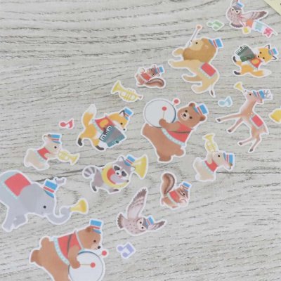 画像2: ペーパーシール　ミュージック　◇ゆうパケット発送可