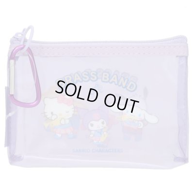 画像1: サンリオキャラクターズ　カラビナ付きミニポーチ　吹奏楽部　※在庫限り　※ご購入1個につき80ポイント付与(会員登録要)　◇ゆうパケット発送可