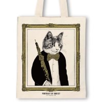 SomeMusicDesign　クラシックキャットトートバッグ　オーボエ