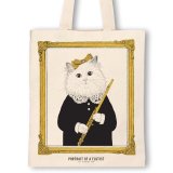SomeMusicDesign　クラシックキャットトートバッグ　フルート2