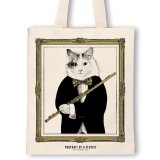 SomeMusicDesign　クラシックキャットトートバッグ　フルート