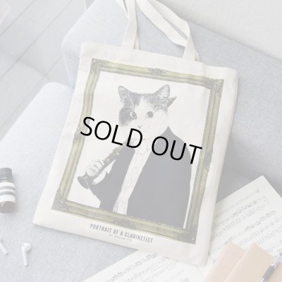 画像2: SomeMusicDesign　クラシックキャットトートバッグ　クラリネット