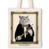 SomeMusicDesign　クラシックキャットトートバッグ　トランペット