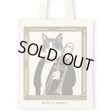 SomeMusicDesign　クラシックキャットトートバッグ　トロンボーン