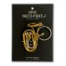 画像1: SomeMusicDesign　楽器ワイヤーキーホルダー　ユーフォニアム (1)