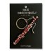画像1: SomeMusicDesign　楽器ワイヤーキーホルダー　ファゴット (1)