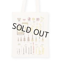SomeMusicDesign　音楽トートバッグ　ピクセル楽器
