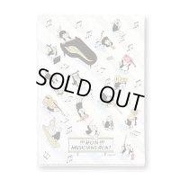 SomeMusicDesign　クリアファイル　走れ！音楽家！　◇ゆうパケット発送可