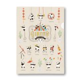 SomeMusicDesign　クリアファイル　音楽パンダ　◇ゆうパケット発送可