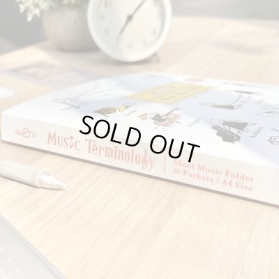 画像3: SomeMusicDesign　A4楽譜フォルダ　猫の音楽用語　30ポケット　※在庫限り　※ご購入1個につき91ポイント付与(会員登録要)