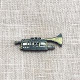 木製ボタン　アトリエ ボヌール ドゥ ジュール　トランペット　◇ゆうパケット発送可