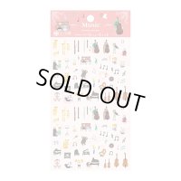 シートシール　コレクション　Music　◇ゆうパケット発送可