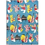 フリーサイズブックカバー　オサムグッズ　音楽会　◇ゆうパケット発送可