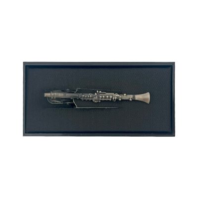 画像1: ネクタイピン　クラリネット