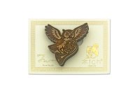 くるみブローチ　ウィズダム・ホルン　◇ゆうパケット発送可