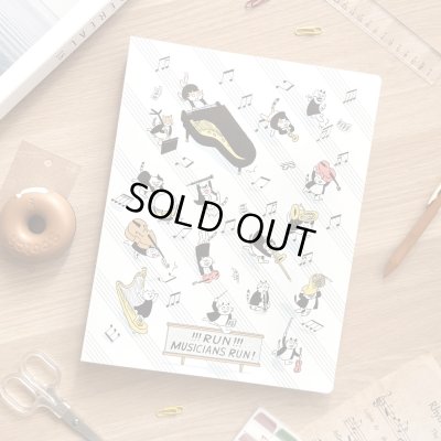 画像1: SomeMusicDesign　楽譜ファイル　走れ！音楽家　15枚(30ページ)