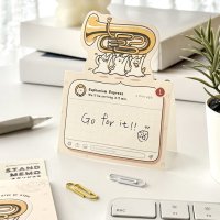 SomeMusicDesign　スタンドメモ　ニャマト楽器便　ユーフォニアム　◇ゆうパケット発送可