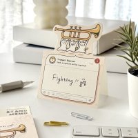 SomeMusicDesign　スタンドメモ　ニャマト楽器便　トランペット　◇ゆうパケット発送可