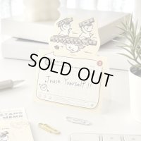 SomeMusicDesign　スタンドメモ　ニャマト楽器便　フルート　◇ゆうパケット発送可