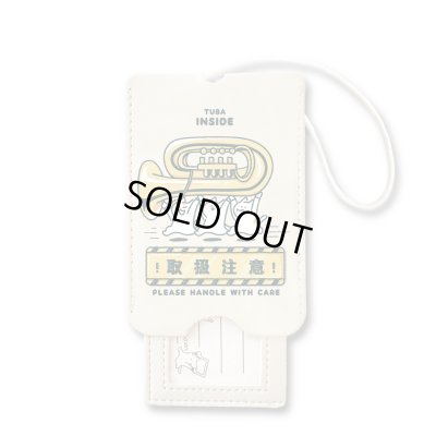 画像1: SomeMusicDesign　音楽ラゲッジタグ　チューバ　◇ゆうパケット発送可