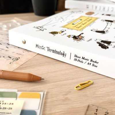 画像3: SomeMusicDesign　楽譜ファイル　猫の音楽用語　15枚(30ページ)