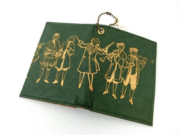 画像2: FLAPPER　コンセールパスケース　グリーン　※在庫限り　※ご購入1個につき250ポイント付与(会員登録要)　◇ゆうパケット発送可 (2)