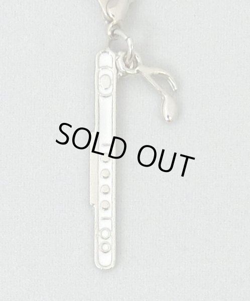 画像1: 部活ストラップ　フルート　◇ゆうパケット発送可 (1)