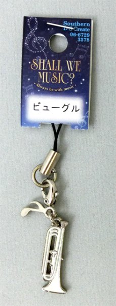 画像2: 部活ストラップ ビューグル ◇ゆうパケット発送可 (2)