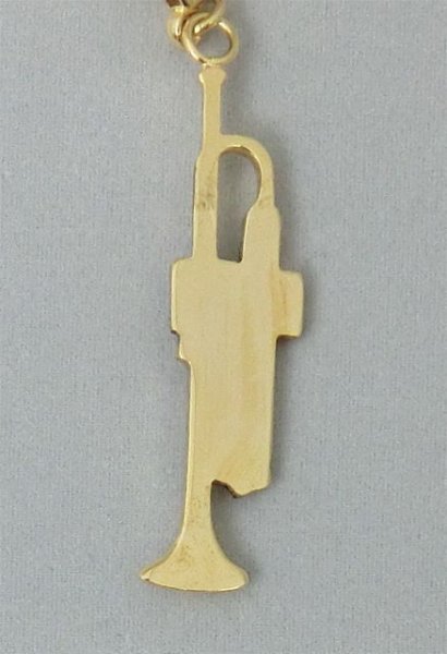 画像3: オールミュージック　キーホルダー　トランペット　◇ゆうパケット発送可 (3)