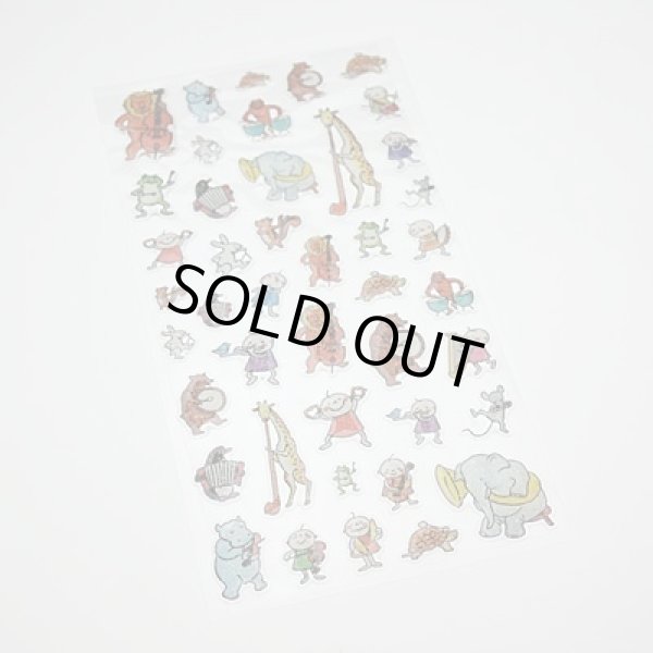 画像1: Quu音楽隊　シール　クリアマット　※在庫限り　※ご購入1個に付き23ポイント付与(会員登録要)　◇ゆうパケット発送可 (1)