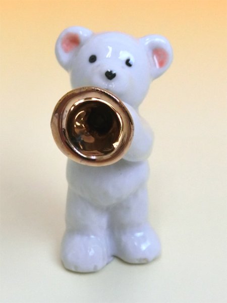 画像2: ベアーマスコット トランペット (2)