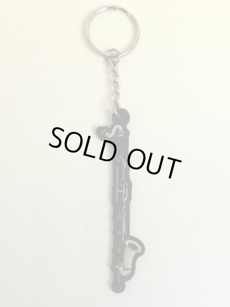 画像2: キーホルダー　バスクラリネット　※在庫限り　※ご購入1個につき70ポイント付与(会員登録要)　◇ゆうパケット発送可 (2)