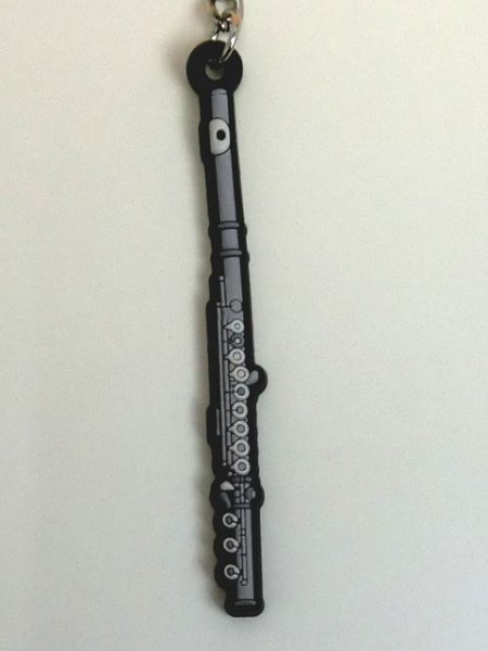 画像1: キーホルダー　フルート　※在庫限り　※ご購入1個につき70ポイント付与(会員登録要)　◇ゆうパケット発送可 (1)
