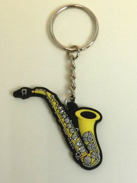 画像2: キーホルダー　アルトサックス　※在庫限り　※ご購入1個につき70ポイント付与(会員登録要)　◇ゆうパケット発送可 (2)