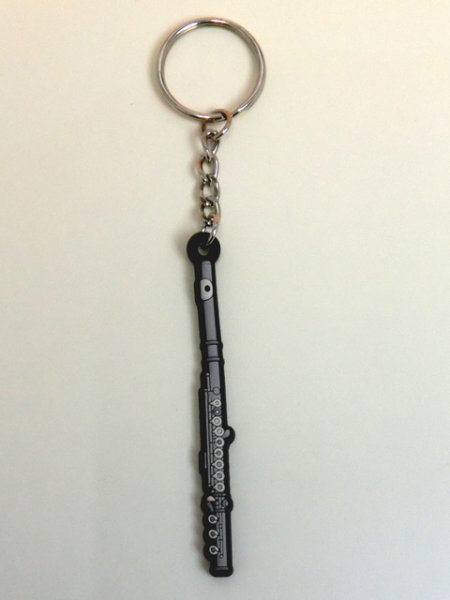 画像2: キーホルダー　フルート　※在庫限り　※ご購入1個につき70ポイント付与(会員登録要)　◇ゆうパケット発送可 (2)