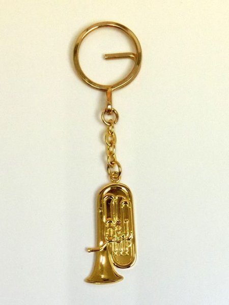 画像2: キーホルダー　チューバ　◇ゆうパケット発送可 (2)