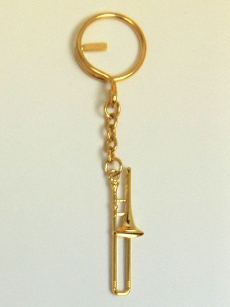 画像2: キーホルダー　トロンボーン　◇ゆうパケット発送可 (2)