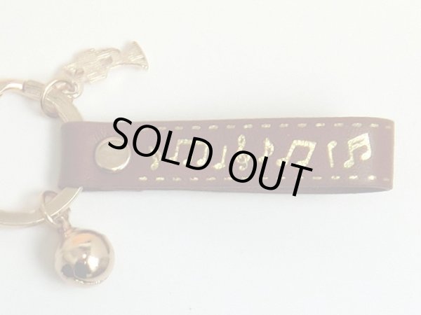 画像3: レザーキーホルダー　トランペット　※在庫限り　◇ゆうパケット発送可 (3)