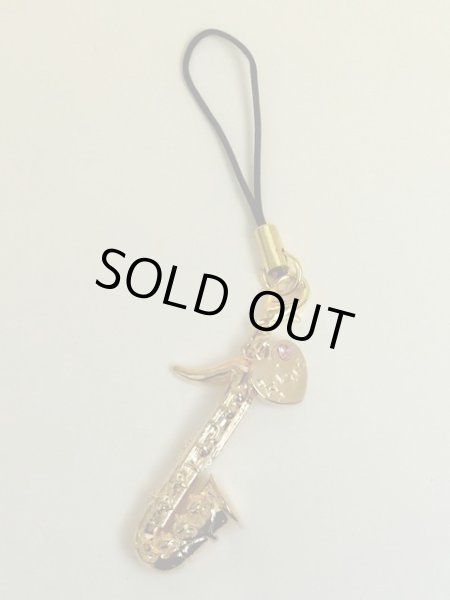 画像2: 吹奏楽部ストラップ　テナーサックス　※在庫限り　◇ゆうパケット発送可 (2)