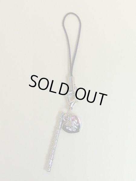 画像2: 吹奏楽部ストラップ　フルート　◇ゆうパケット発送可 (2)