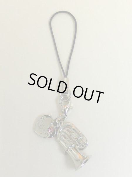 画像2: 吹奏楽部ストラップ ユーフォニウム ※在庫限り ◇ゆうパケット発送可 (2)