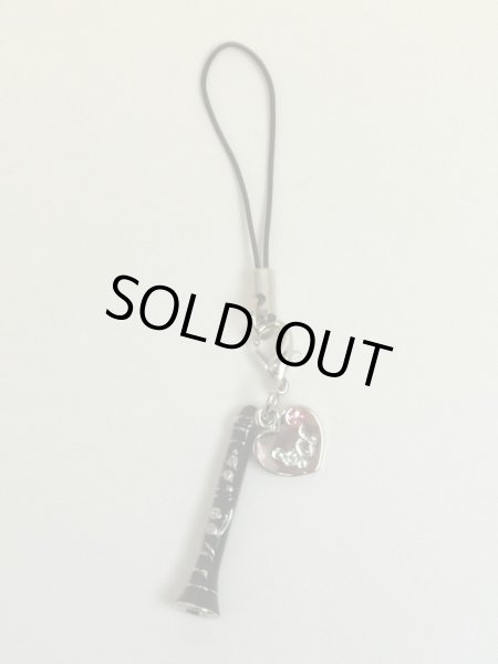 画像2: 吹奏楽部ストラップ　クラリネット　※在庫限り　◇ゆうパケット発送可 (2)