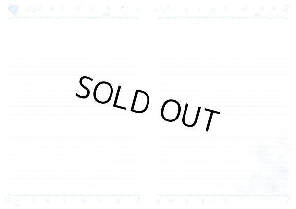 画像2: A5ノート　花とホルン　※在庫限り　※ご購入1個につき15ポイント付与(会員登録要)　◇ゆうパケット発送可 (2)