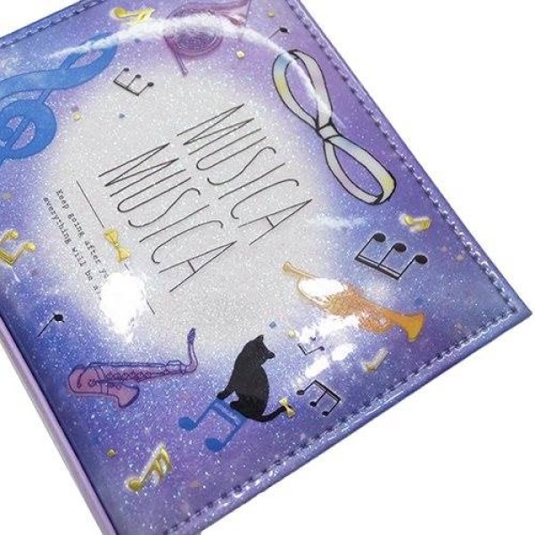 画像2: MUSICA MUSICA ハート窓あき 2つ折り財布 (2)