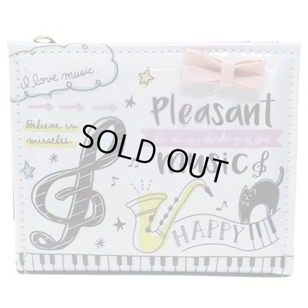 画像1: PLEASANT MUSIC　2つ折り財布　※在庫限り　※ご購入1個につき120ポイント付与(会員登録要) (1)