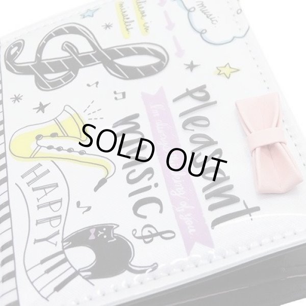 画像2: PLEASANT MUSIC　2つ折り財布　※在庫限り　※ご購入1個につき120ポイント付与(会員登録要) (2)