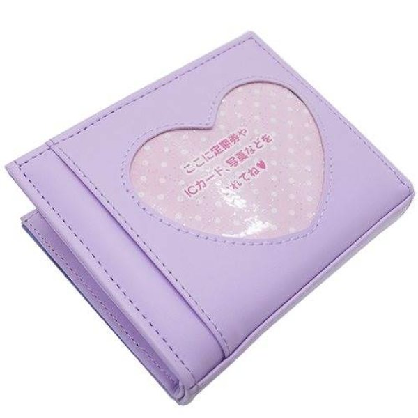 画像5: MUSICA MUSICA ハート窓あき 2つ折り財布 (5)